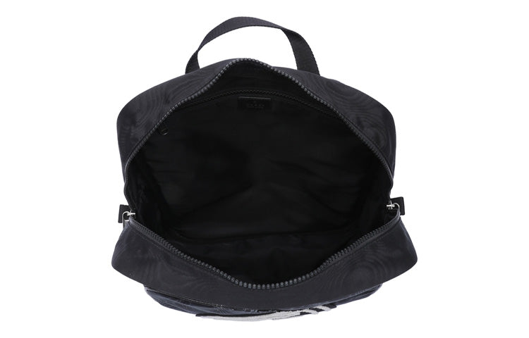Gucci Retro Logo Printing Large Capacity schoolbag Backpack Unisex / Black 536724-9W8CX-1058
