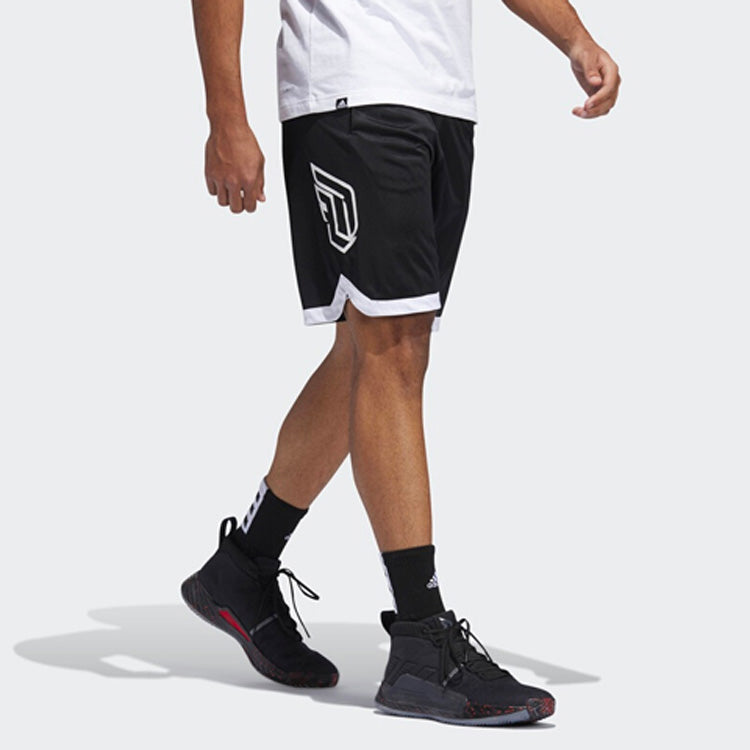 adidas Lillard Short Basketball Sports Shorts Black DP5721