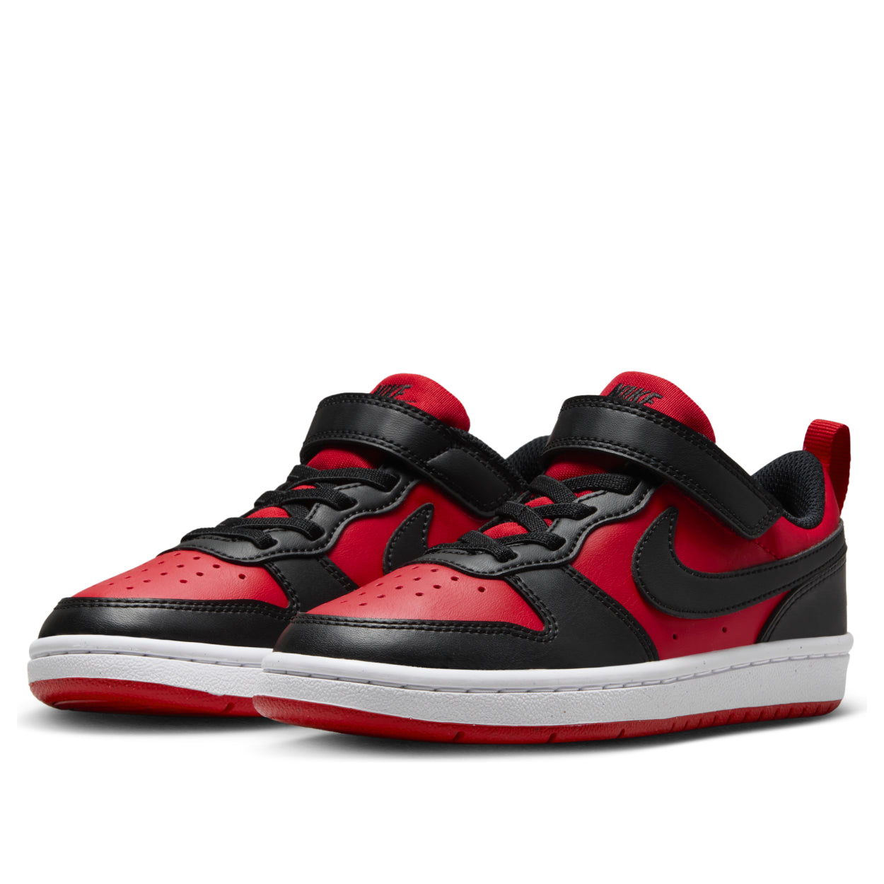 (PS) Nike Court Borough Low Recraft 'University Red Black' DV5457-600