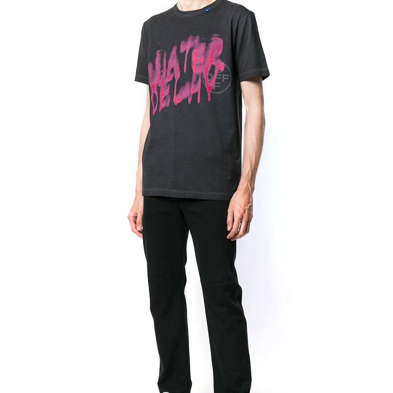 Off-White Water Delay T-Shirt 'Black' OMAA027E191850310988