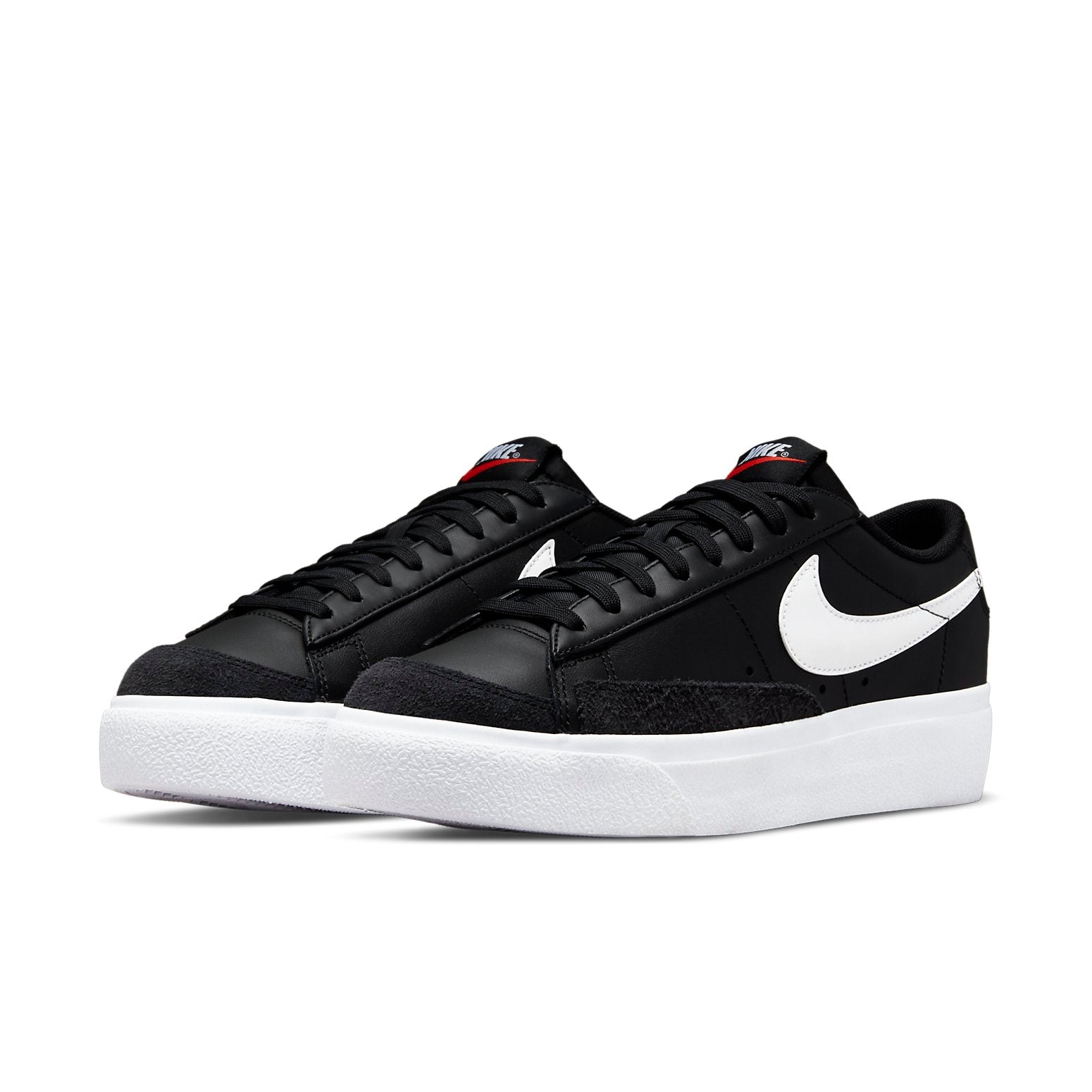 (WMNS) Nike Blazer Low Platform 'Black White' DJ0292-001