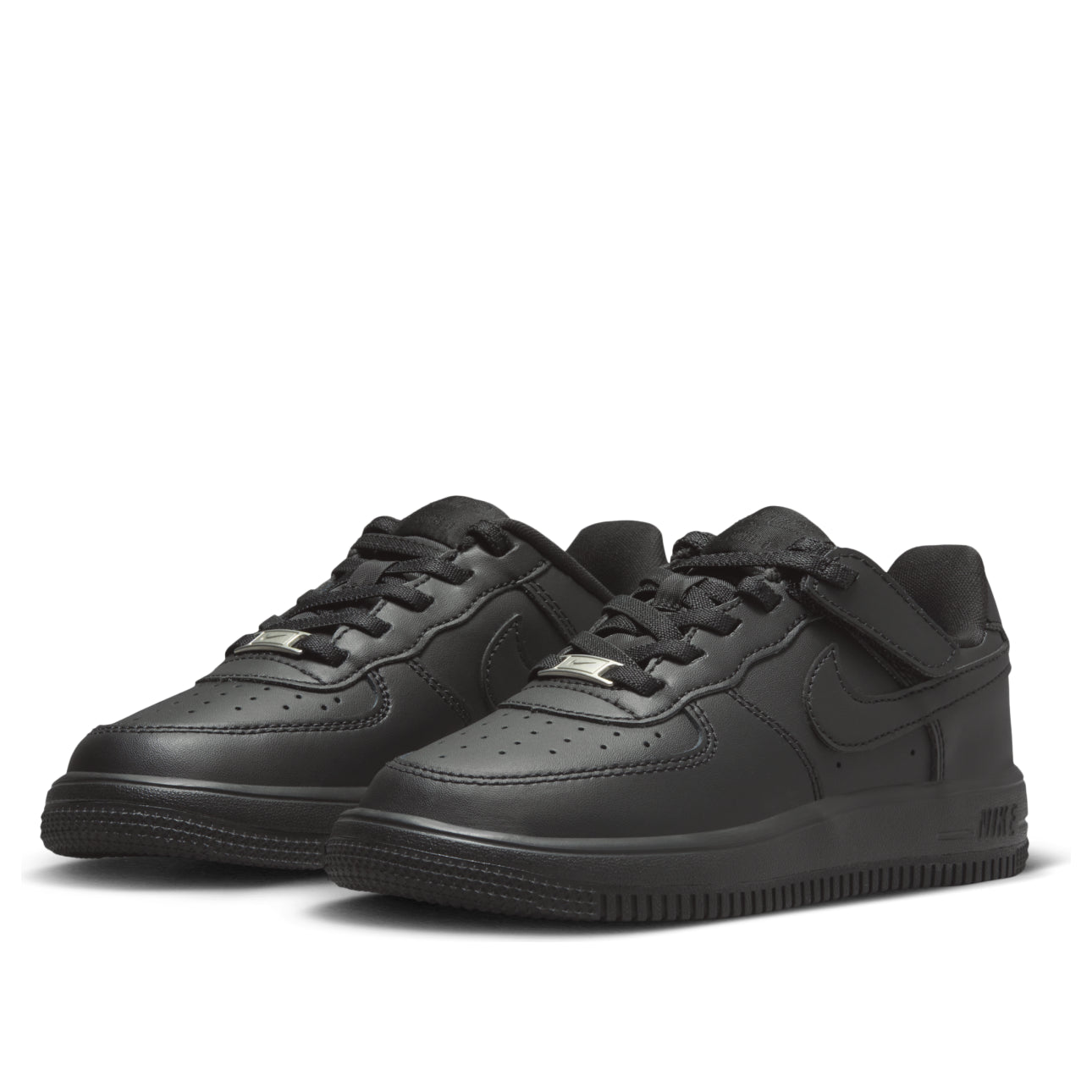 (PS) Nike Force 1 Low EasyOn 'Triple Black' FN0237-001