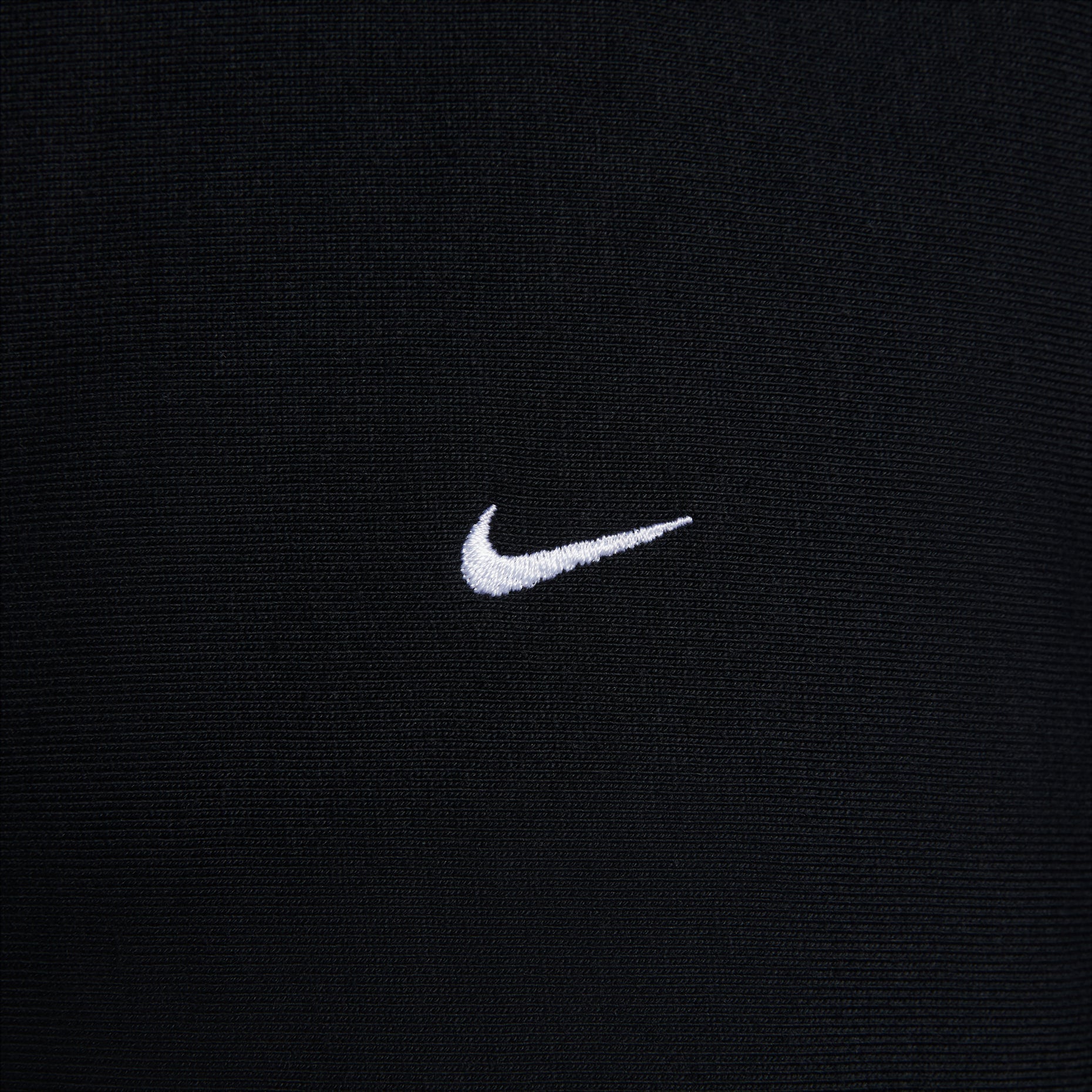 Nike Solo Swoosh Full-Zip Fleece Hoodie 'Black' HV1085-010