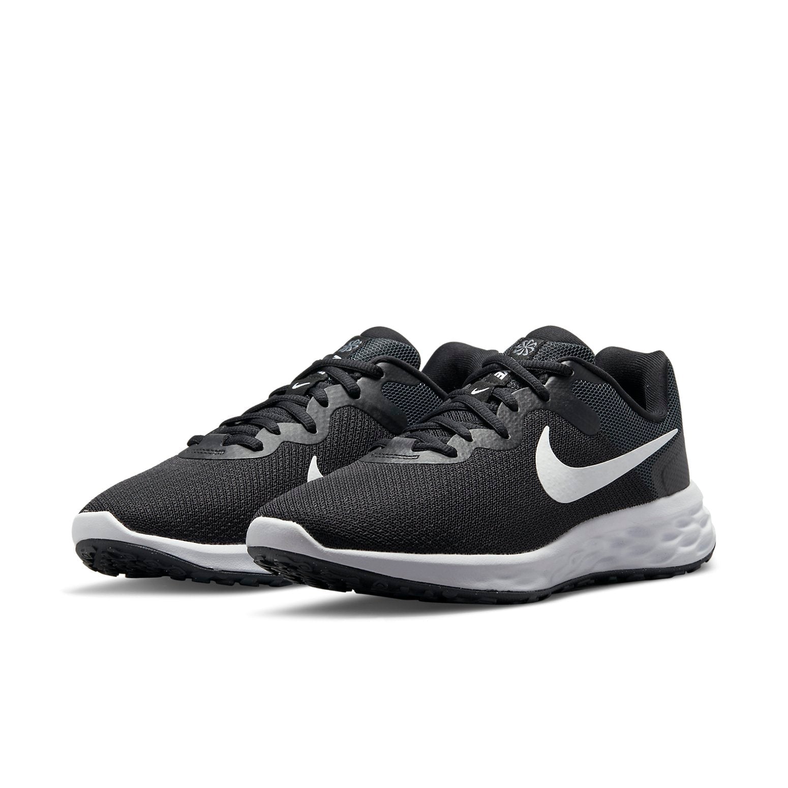 (WMNS) Nike Revolution 6 Next Nature Wide 'Black White' DC9001-003