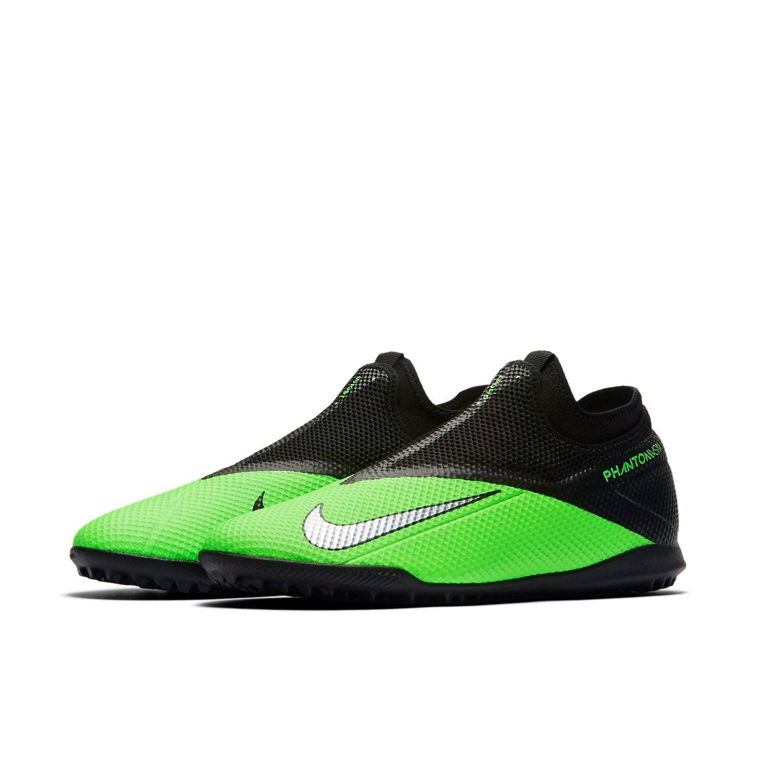 Nike Phantom Vision 2 Academy DF TF 'Black Green' CD4172-306