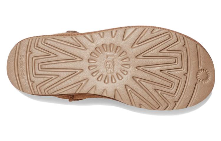 (WMNS) UGG Classic Short Bailey Zip 'Chestnut' 1144043-CHE