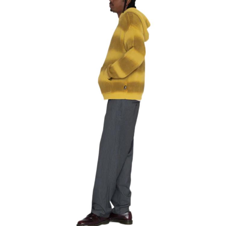 Stussy Spray Dyed Hoodie 'Yellow' 117149
