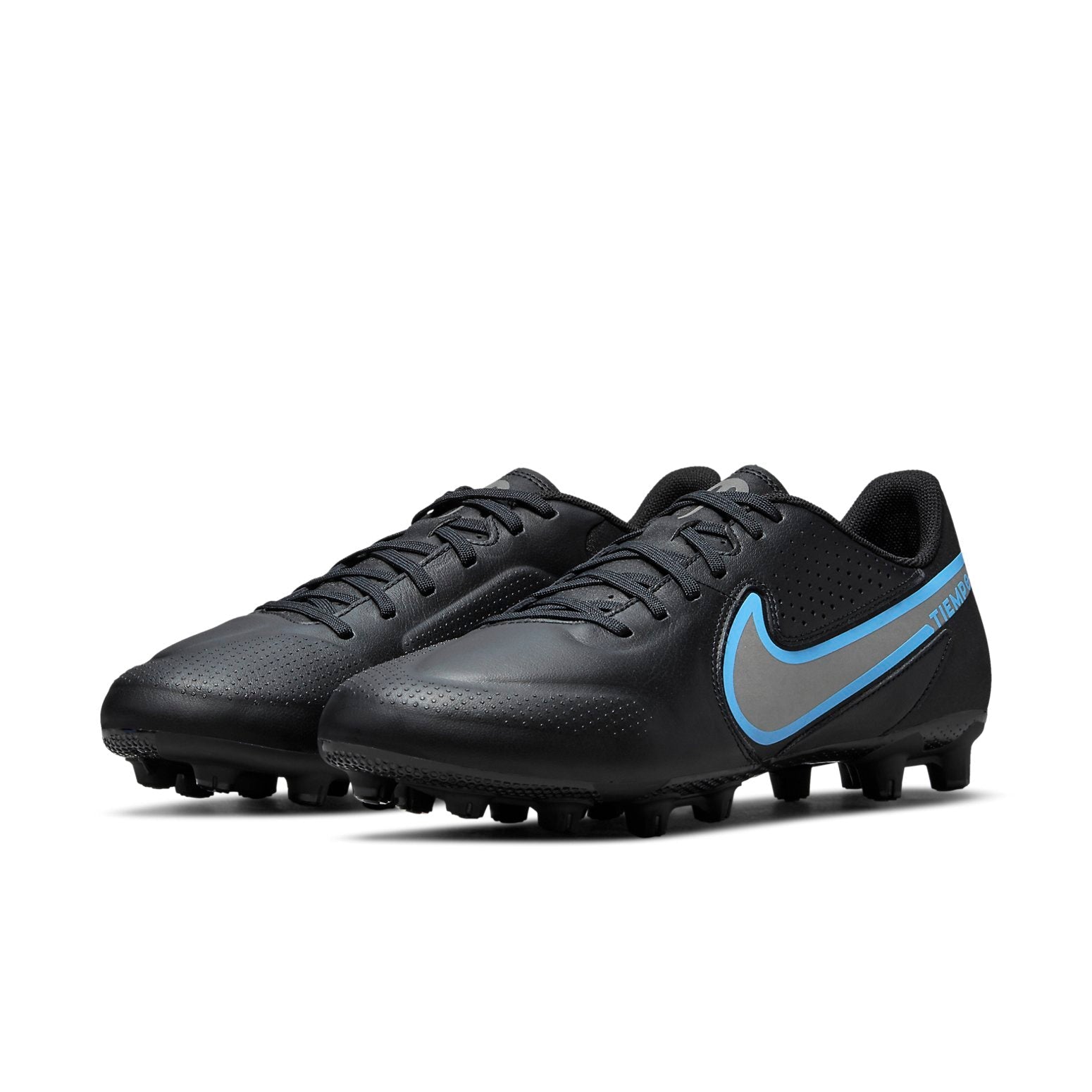 Nike Tiempo Legend 9 Academy HG 'Black Baltic Blue' DB0626-004