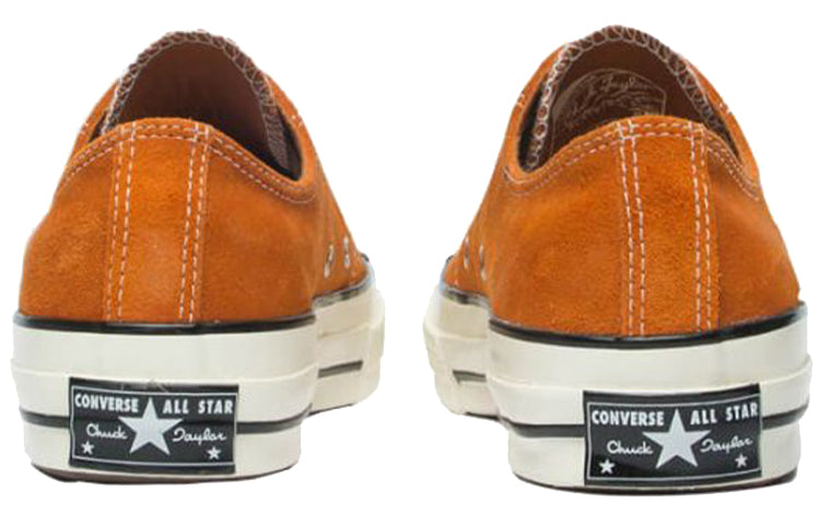 Converse 1970s OrangeBitte Retro Turn Fur Low Top Stylish Canvas Shoes Orange 149443C