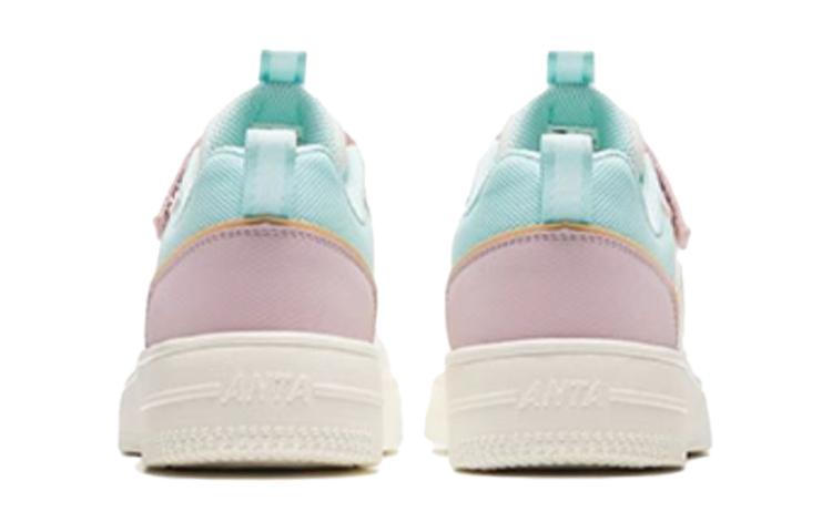 (GS) ANTA Skateboarding Series Sneakers 'White Pink Blue' A322418008-3