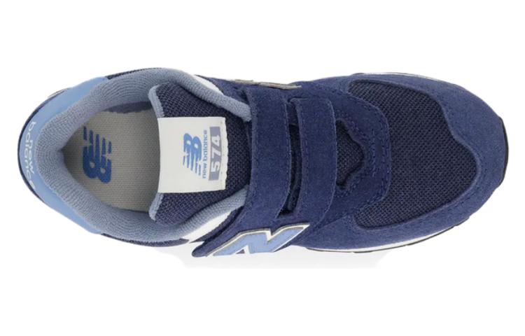 (GS) New Balance 574 Shoes 'Navy Blue' PV574ND1