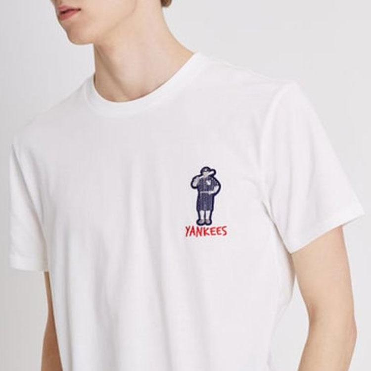 Men's MLB Short Sleeve Unisex White 31TSCK931-50W