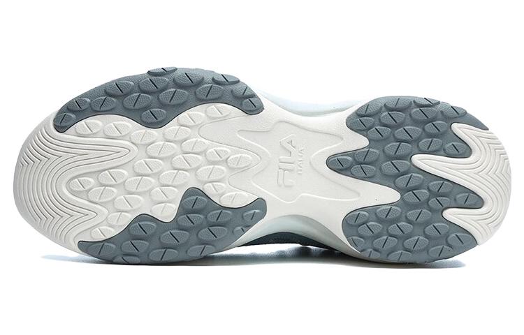 (WMNS) FILA FUSION Cheese Sneakers 'Grey Blue White' T12W311103FWF