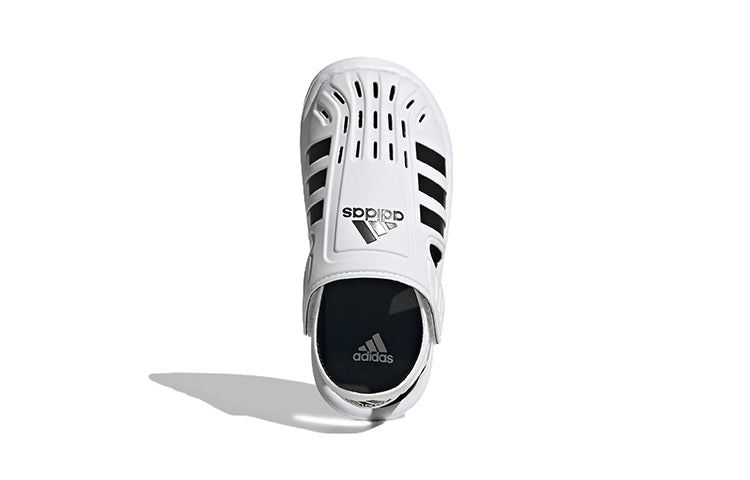 (GS) adidas Summer Closed Toe Water Sandal 'White Black' GW0387