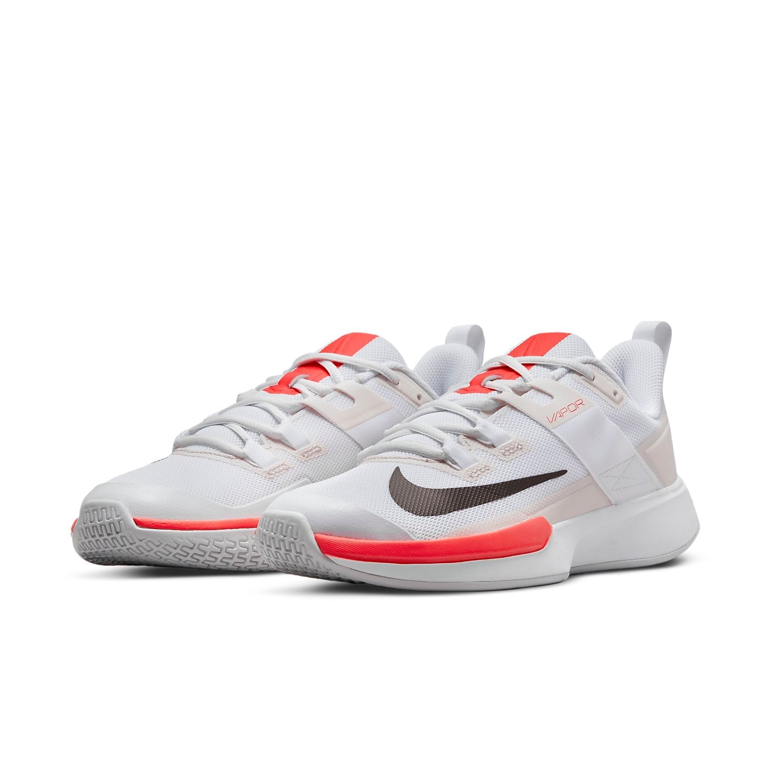 (WMNS) Nike Court Vapor Lite 'White Bright Crimson' DC3431-101