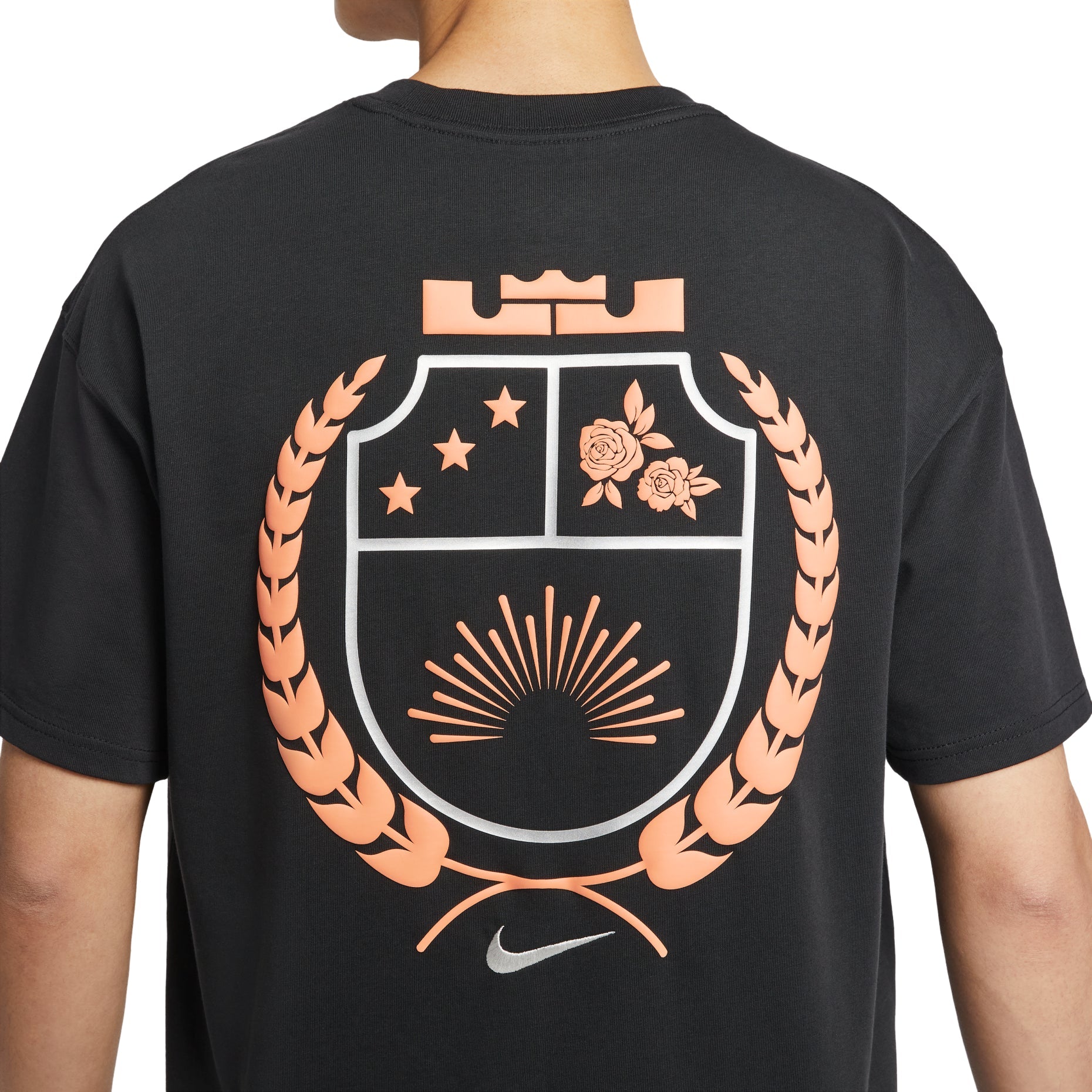 Nike x LebBron Max90 T-Shirt Asia Sizing 'Black' HJ3413-010