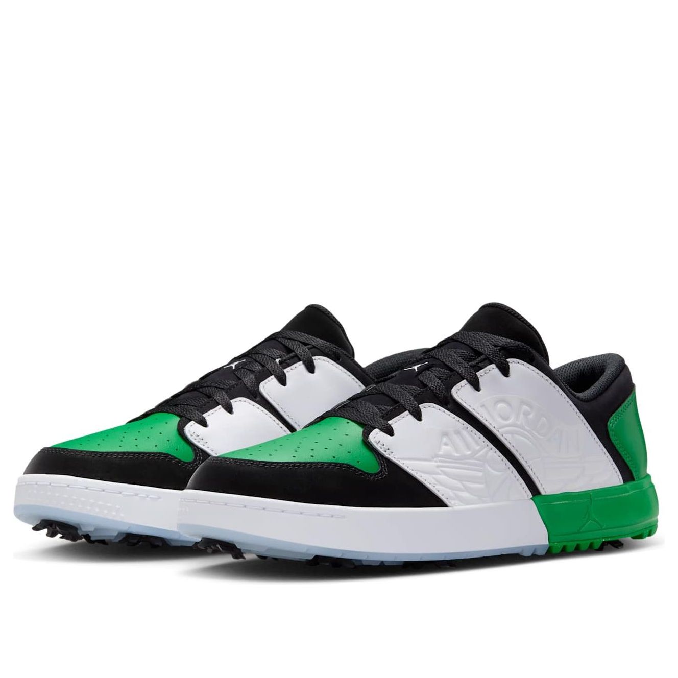Air Jordan NU Retro 1 Golf 'Black White Lucky Green' FZ4153-002