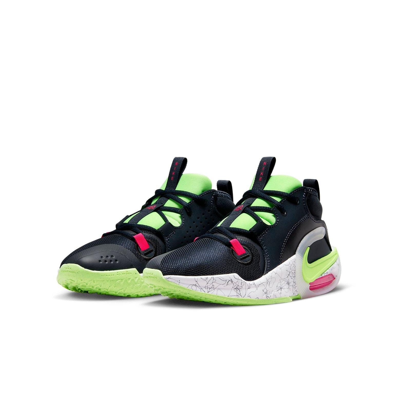 (GS) Air Zoom Crossover 2 'Dark Obsidian Lime Blast' FB2689-400