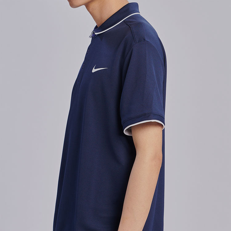 Nike CT DRY Polo Team Polo Shirt Navy Blue Dark blue AQ5304-410