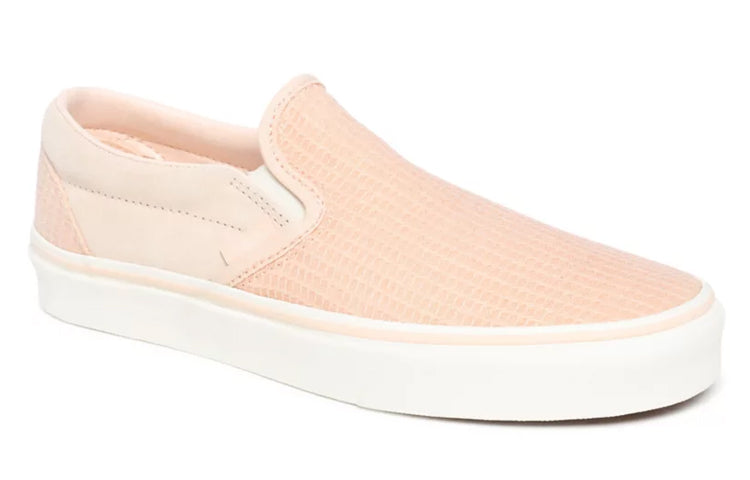 Vans Multi Woven Classic Slip-on Shoes Pink Creamy VN0A4U38WSZ