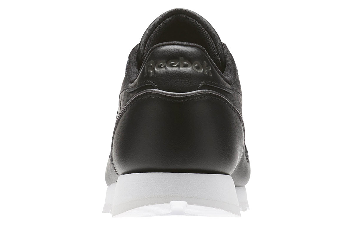 (WMNS) Reebok Classic Leather HW 'Black' BS9879