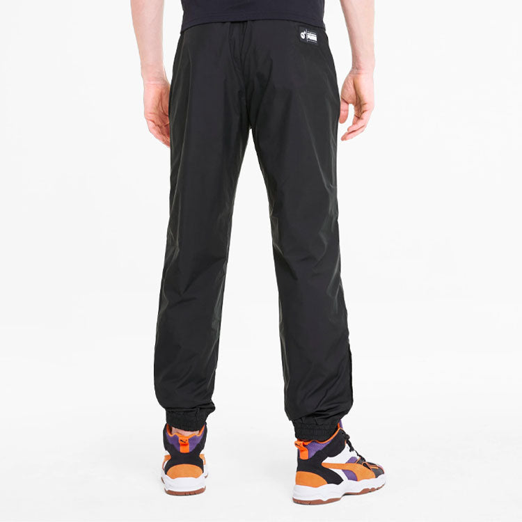 PUMA x The Hundreds Track Pants 'Black Red' 596748-01