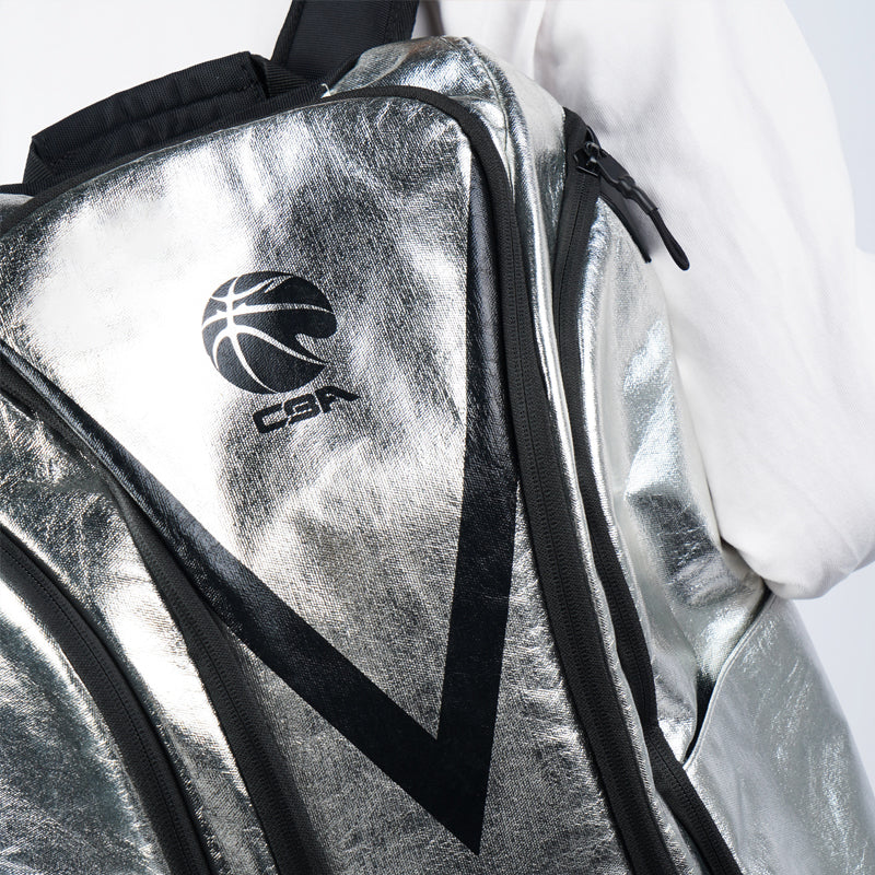 Li-Ning CBA All Star Player Backpack 'Silver Black' ABSR176-3