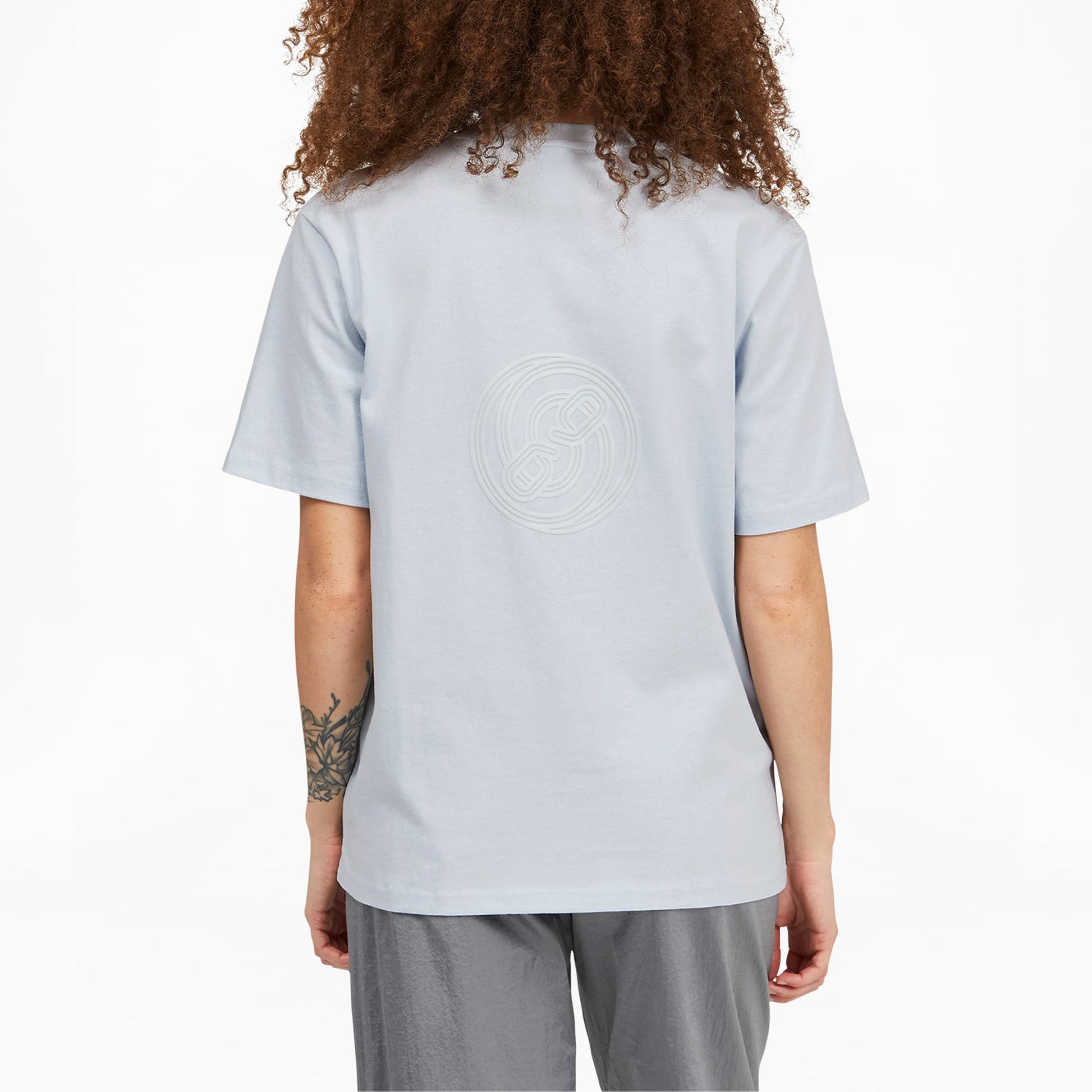 (WMNS) PUMA x PRONOUNCE Crossover W Graphic Tee Printing Pattern Solid Color Round Neck Short Sleeve 534039-73