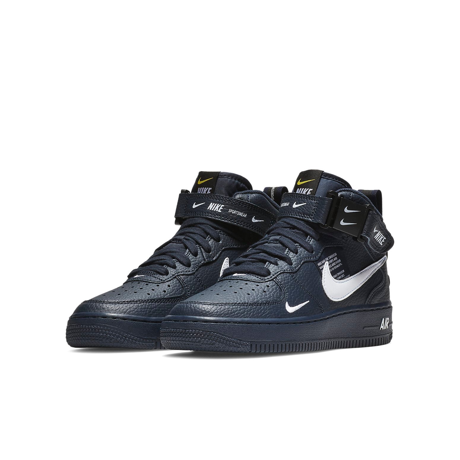 (GS) Nike Air Force 1 Mid LV8 'Overbranding' AV3803-400