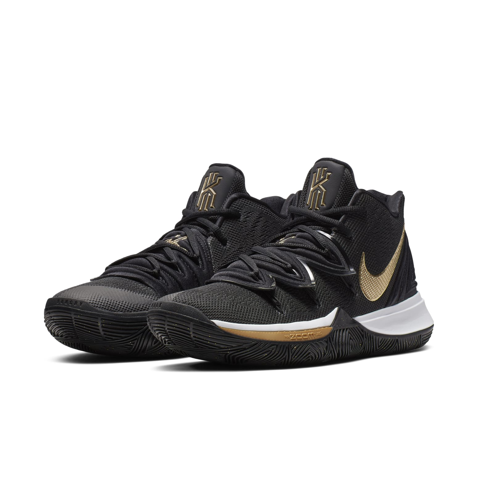 Nike Kyrie 5 'Black Metallic Gold' AO2918-007
