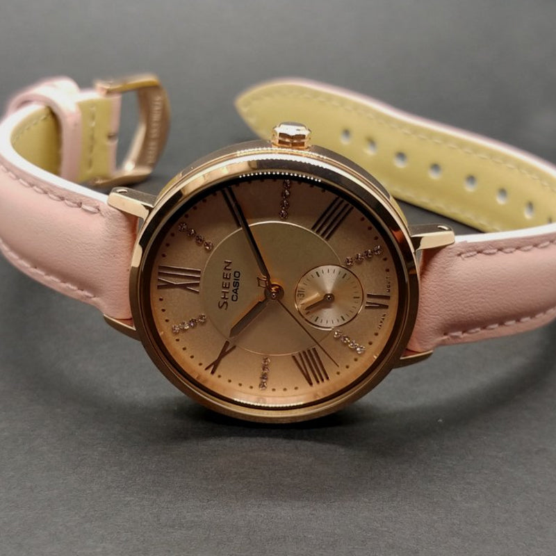 CASIO SHEENSeries es Pink Analog SHE-3066PGL-4A