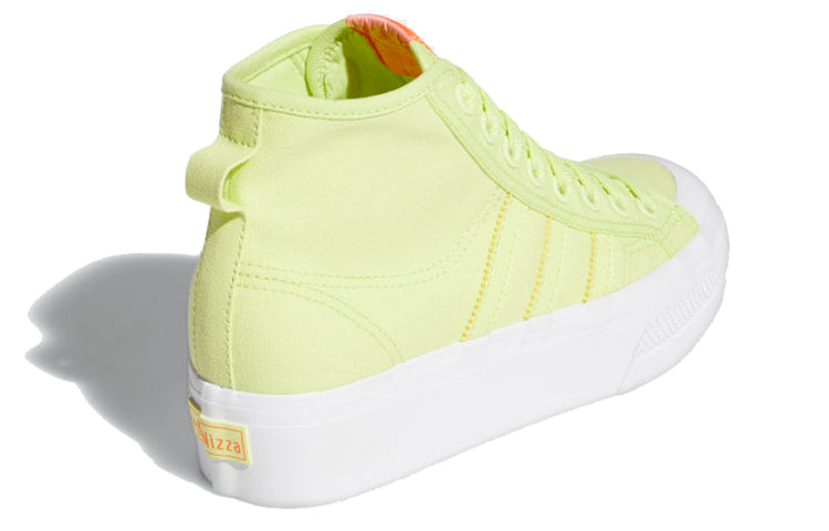 (WMNS) adidas Nizza Platform Mid 'Yellow' FY7580