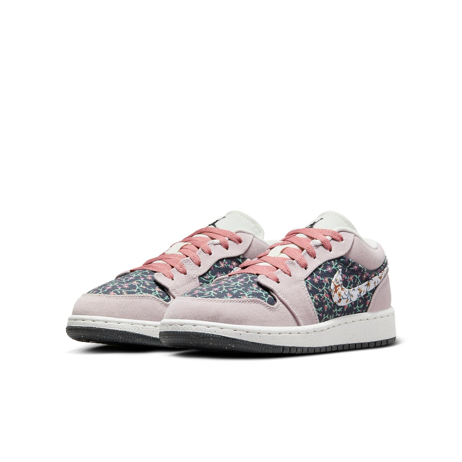 (GS) Air Jordan 1 Low 'Canvas Floral' FJ3445-001