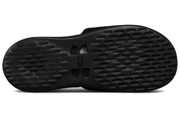 Under Armour Playmaker Fixed Strap Slippers Black 3000061-001