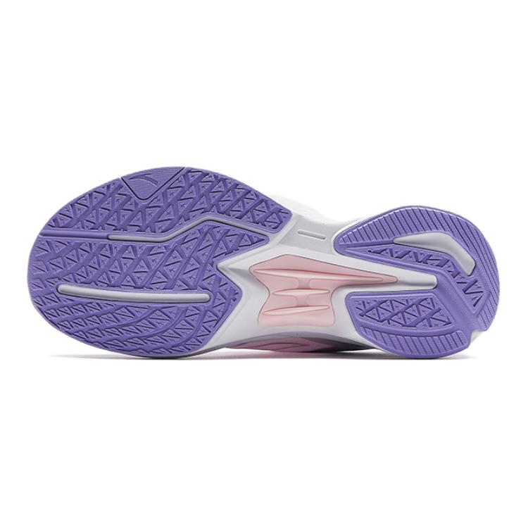 (GS) ANTA Running Series Sneakers 'White Purple Pink' 322425511-3