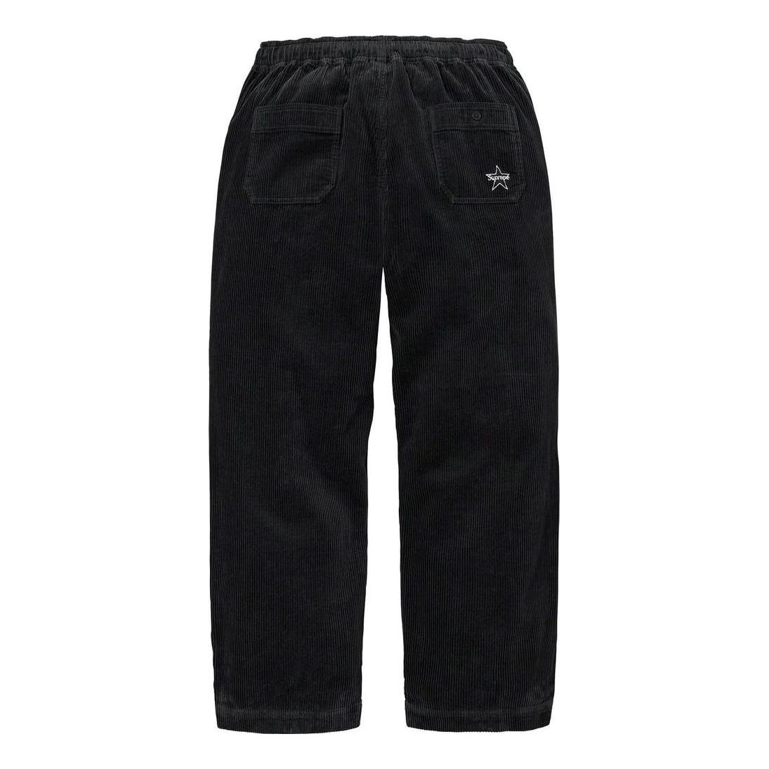 Supreme Corduroy Skate Pants 'Black' SUP-FW23-103