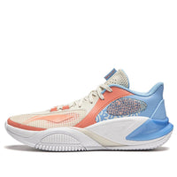 Li-Ning BadFive Storm 8 Low 'White Orange Blue' ABFU025-4