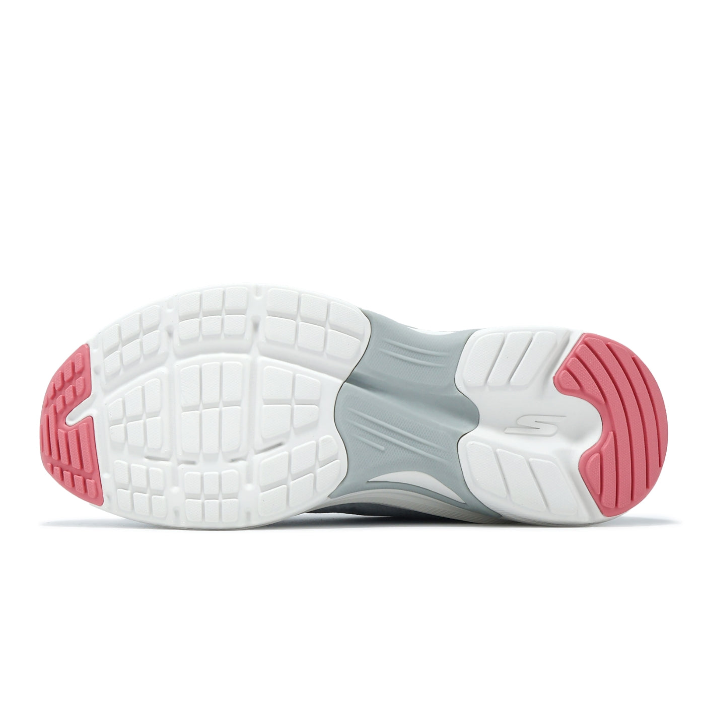 (WMNS) Skechers Go Run Arch Fit 'Grey Pink' 128951-GYPK