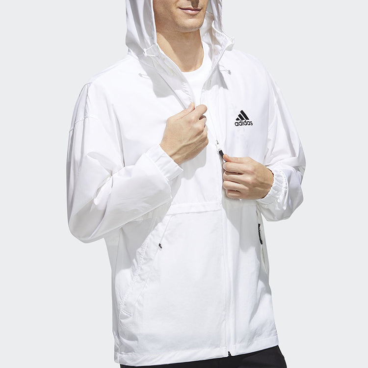 Men's adidas Outdoor Sports Jacket White FM7518