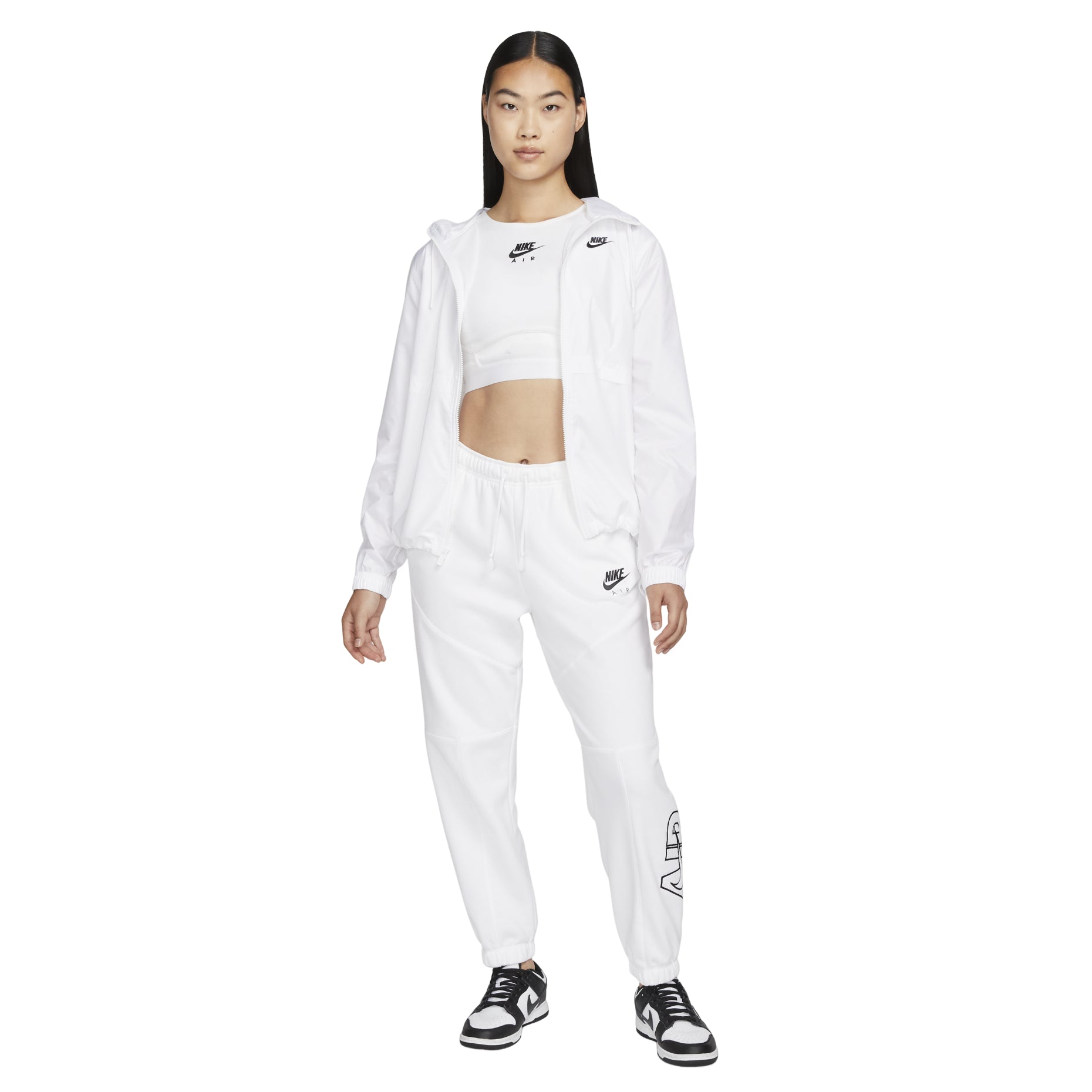 (WMNS) Nike Sportswear Essential Repel Woven Jacket 'White' DM6180-100