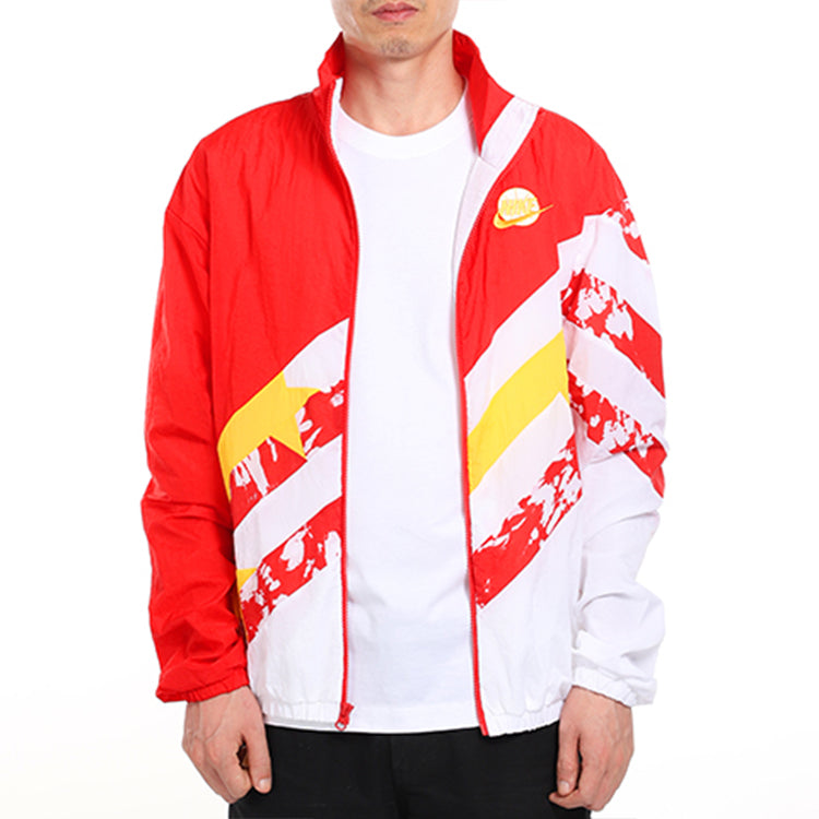 Nike AS Men's NK THROWBACK JKT Jacket WVN University Red CK6622-658