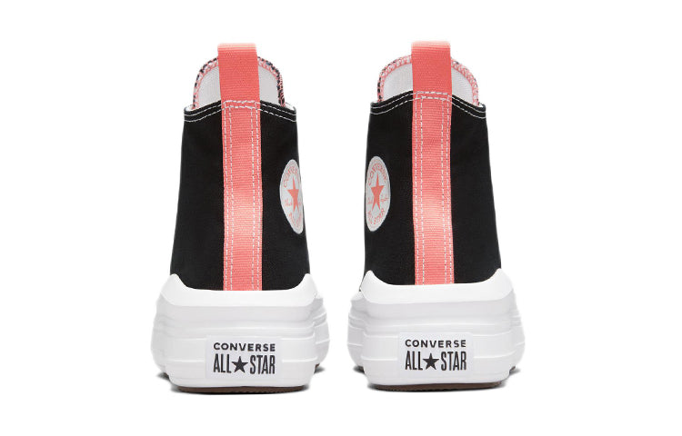 (GS) Converse Chuck Taylor All Star Move High 'Black Pink Salt' 271716C