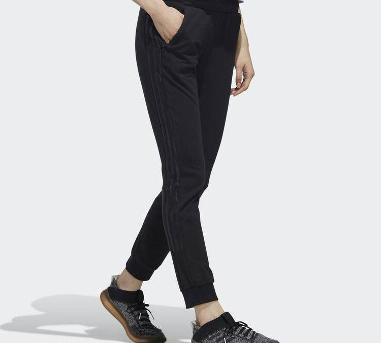 (WMNS) adidas 3-STRIPES ANKLE Cone Sports Pants Black DY8698
