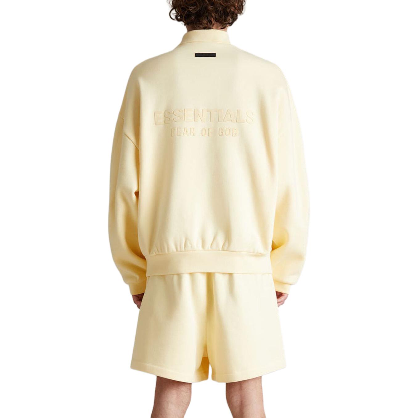 Fear of God Essentials SS24 Long-Sleeve Polo 'Garden Yellow' 192SP244391F