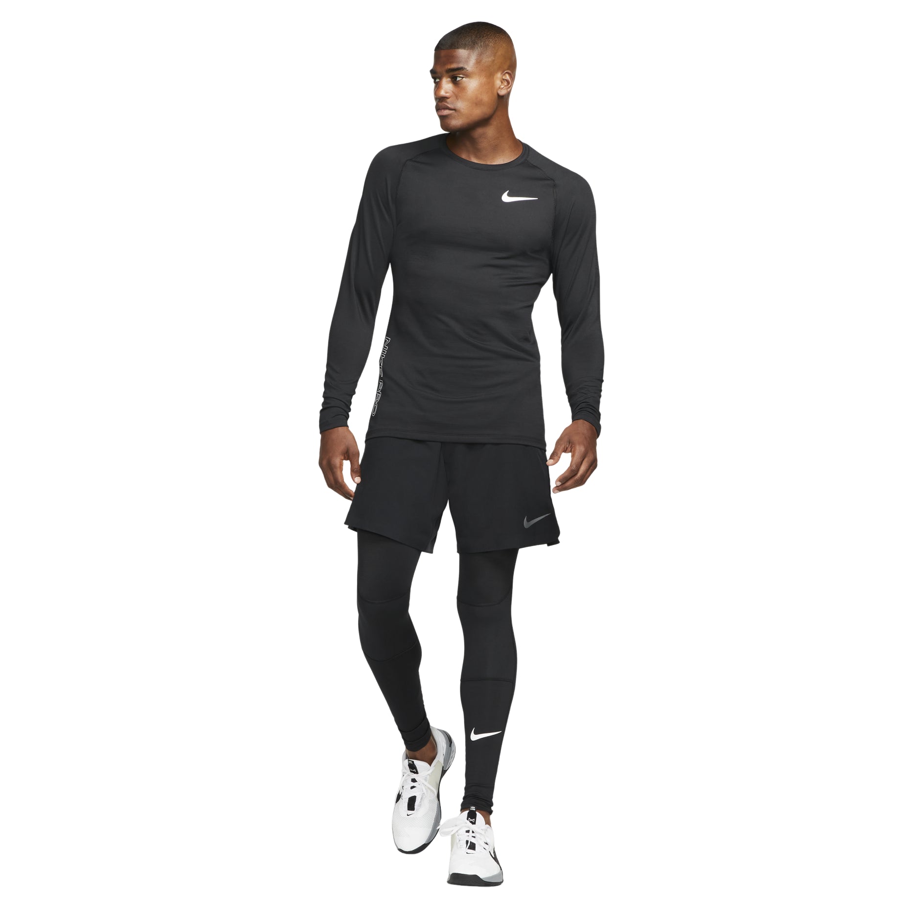 Nike Pro Warm Tights Pants 'Black' DQ4871-010
