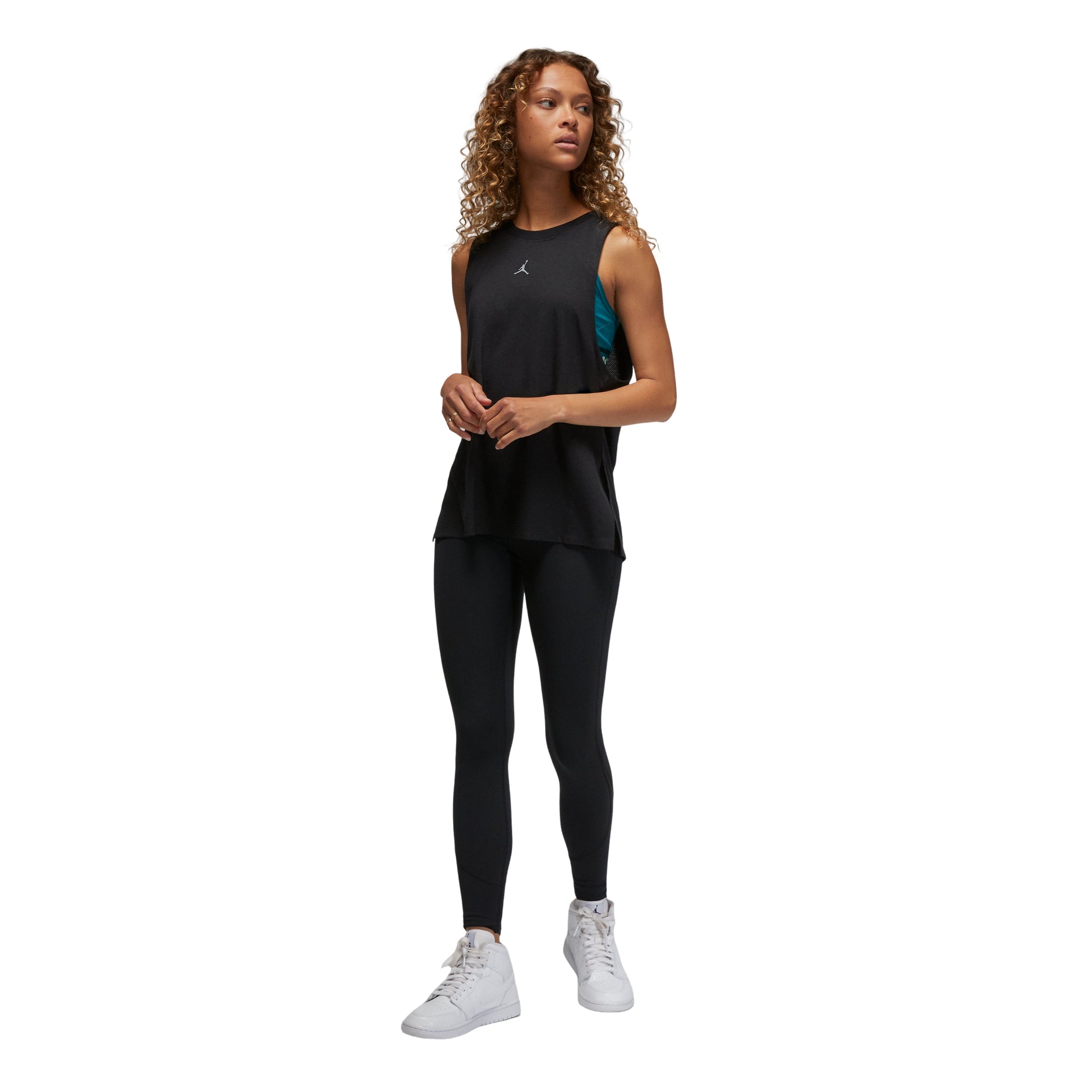 (WMNS) Air Jordan Sport Diamond Tank Top 'Black' FB4629-010