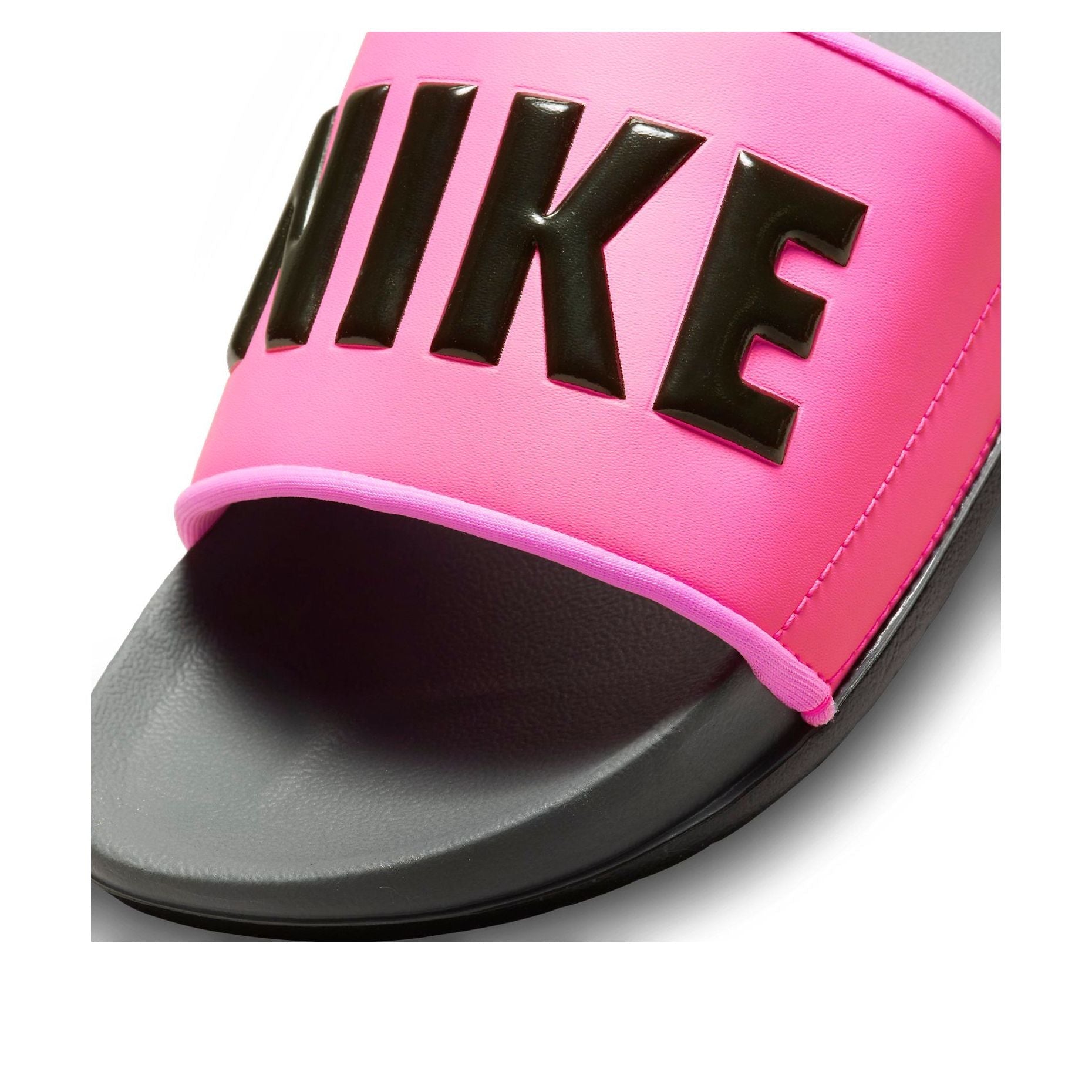 (WMNS) Nike Offcourt Slide 'Pink Blast Black' BQ4632-604