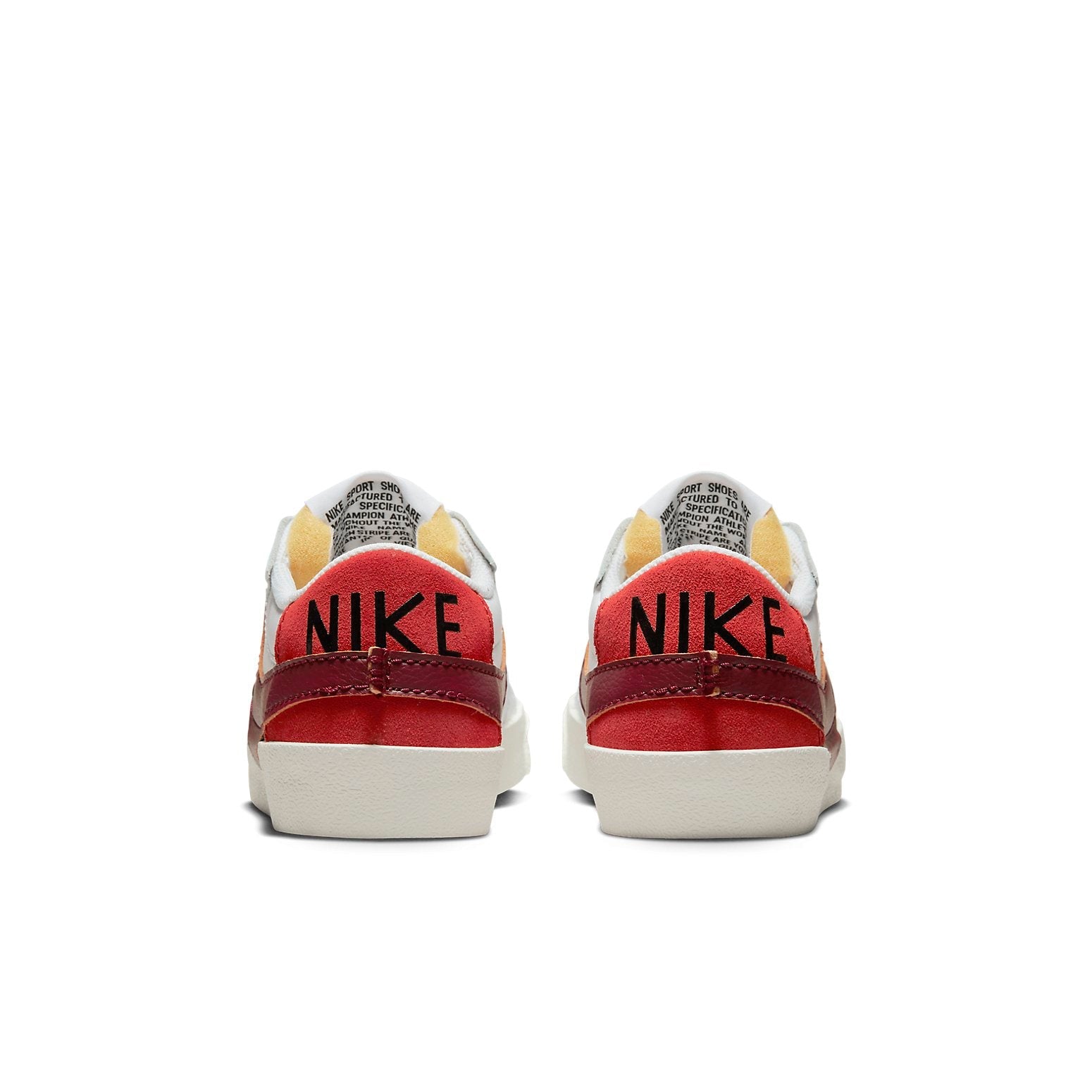 (WMNS) Nike Blazer Low '77 Jumbo 'White Dark Beetroot' DQ1470-104