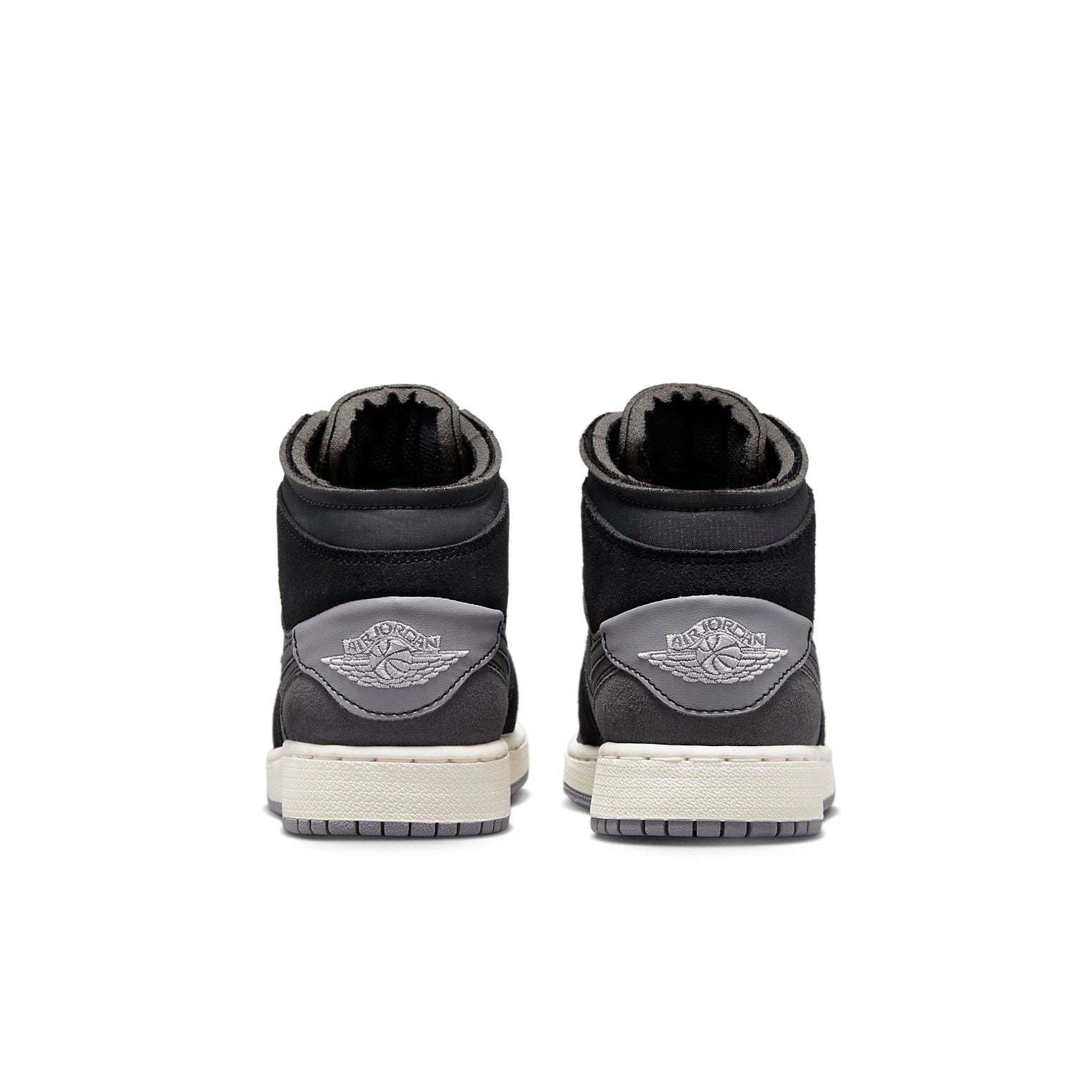 (GS) Air Jordan 1 Mid SE Craft 'Inside Out - Black' DV0438-001