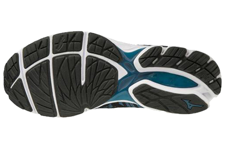 Mizuno Wave Rider Waveknit 3 'Blue Black Yellow' J1GC192912